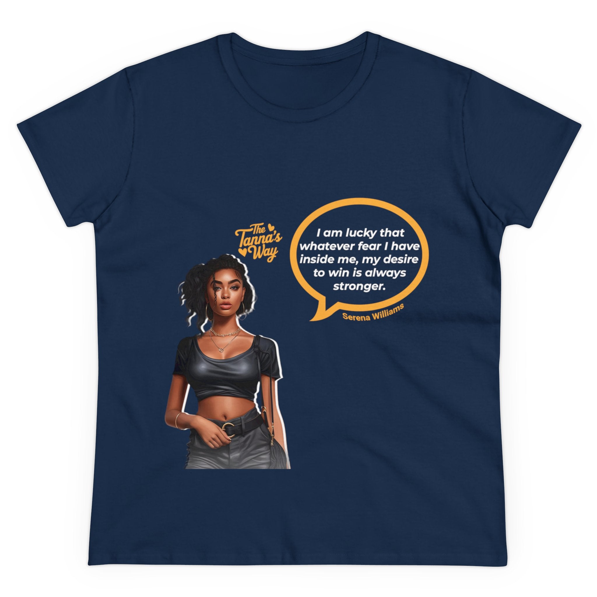 Serena Williams | Women's Midweight Cotton Tee